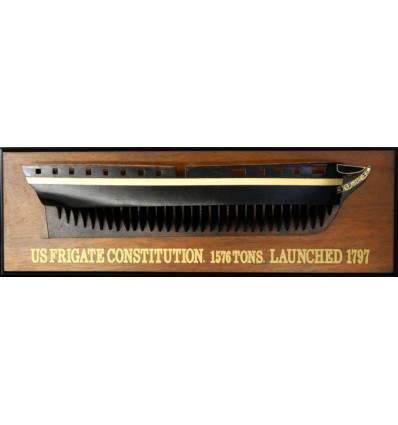 Half Models - - USS Constitution 1797 - Abordage
