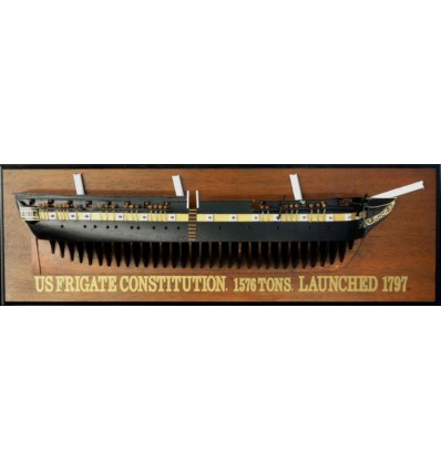 Half Models - - USS Constitution 1797 - Abordage