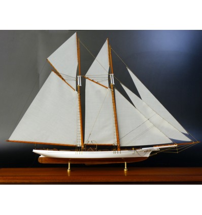 America's Cup Boats - - Columbia 1871 - Abordage