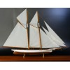 America's Cup Boats - - Columbia 1871 - Abordage
