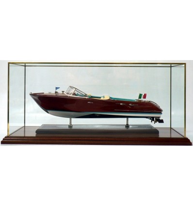 Display Cases - - ​Display case Acrylic with solid brass edge frame - Abordage