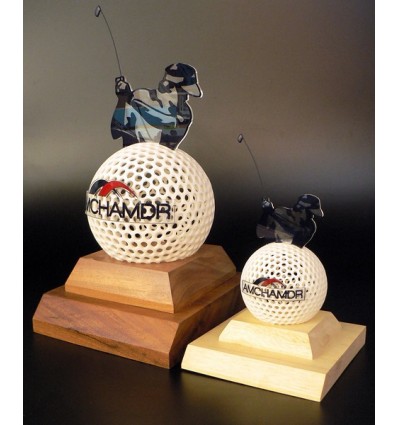 Trophies And Awards - - Golf Trophies - Abordage