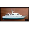 Custom Half Models - Hunt Design - Hunt 89 Motor Yacht Half Model - Abordage