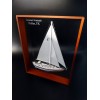 Custom Half Models - Pacific Seacraft - Pacific Seacraft 40 Framed Half Model - Abordage