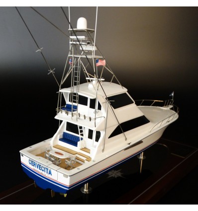 Custom Desk Models - Viking Yachts - Viking 61 Cervecita Desk Model - Abordage