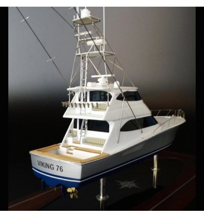 Custom Desk Models - Viking Yachts - Viking 76 desk model - Abordage