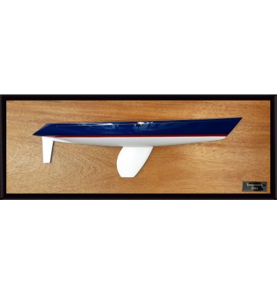 Custom Half Models - German Frers - German Frers 58 half hull - Abordage