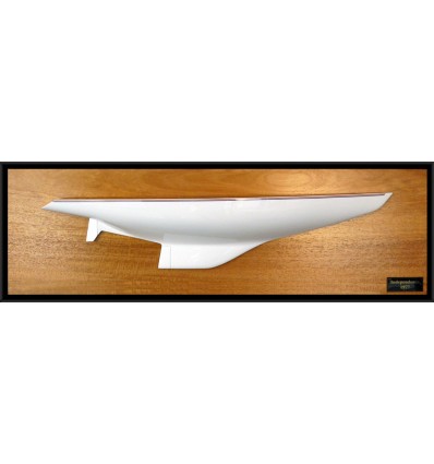 Custom Half Models - - 12 metre Independence half hull - Abordage