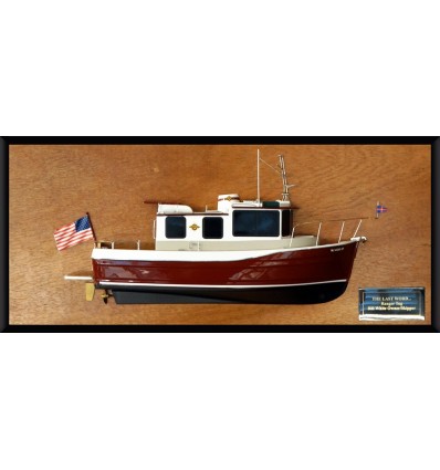 Custom Half Models - Ranger Tugs - Ranger Tugs R-25 half model - Abordage