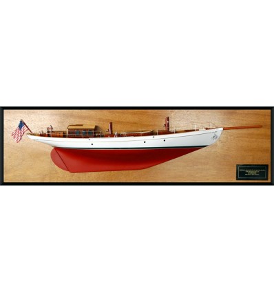 Custom Half Models - JOHN G. ALDEN DESIGN - John G. Alden Design 100' Half Hull - Abordage