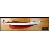 Custom Half Models - JOHN G. ALDEN DESIGN - John G. Alden Design 100' Half Hull - Abordage