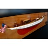 Custom Half Models - JOHN G. ALDEN DESIGN - John G. Alden Design 100' Half Hull - Abordage