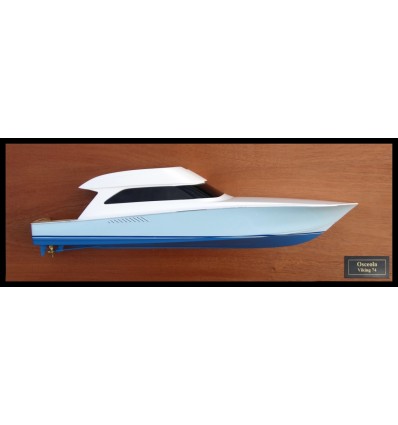 Custom Half Models - Viking Yachts - Viking 74 half hull - Abordage