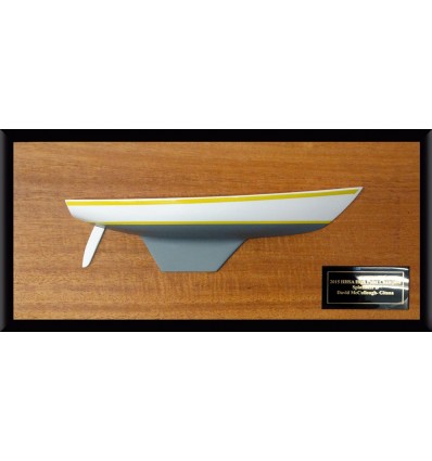 Custom Half Models - Cal Yachts - Cal 34 flush deck half hull - Abordage