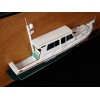 Custom Half Models - Atlantic Boat Company - Duffy 42 half model with deck details - Abordage