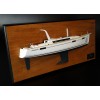 Custom Half Models - Beneteau - Beneteau Oceanis 41 half model with deck details - Abordage