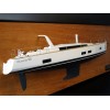Custom Half Models - Beneteau - Beneteau Oceanis 55 half model with deck details - Abordage