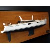 Custom Half Models - Beneteau - Beneteau Sense 50 half model with deck details - Abordage