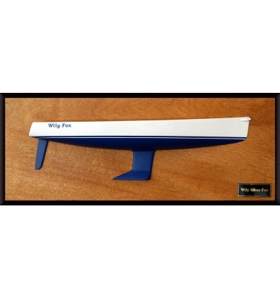 Custom Half Models - JBoats - J 122 flush deck half hull - Abordage