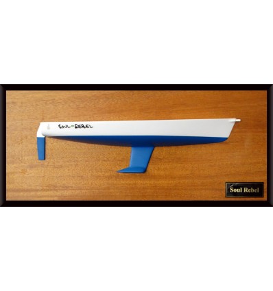 Custom Half Models - JBoats - J 80 flush deck half hull - Abordage