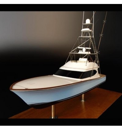 Custom Desk Models - Hatteras - Hatteras 63 GT desk model - Abordage