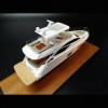 Custom Desk Models - Sea Ray - Sea Ray L590 Flybridge desk model - Abordage