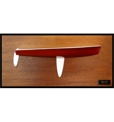 Custom Half Models - International 5O5 - International 5o5 flushdeck half hull - Abordage