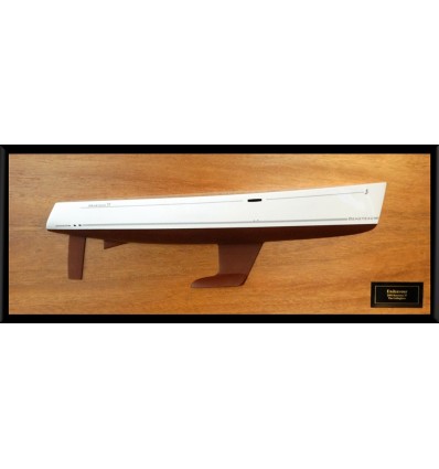 Custom Half Models - Beneteau - Beneteau Oceanis 37 flushdeck half hull - Abordage