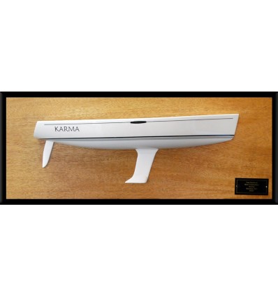 Custom Half Models - Beneteau - Beneteau 36.7 flushdeck half hull - Abordage