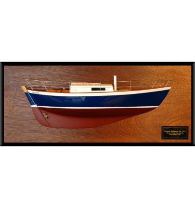 Custom Half Models - Morris Yachts - Morris yachts Frances 26 half model - Abordage