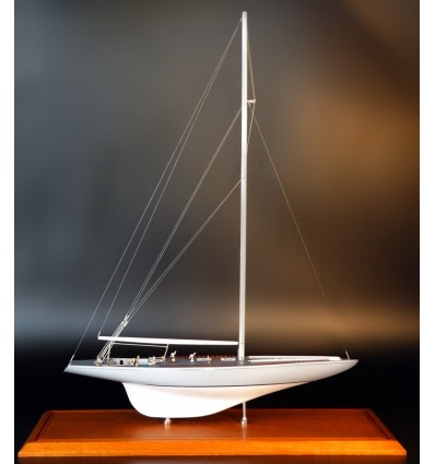 America's Cup Boats - - Columbia 1958 - Abordage