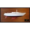 Custom Half Models - Seafarer Yachts - Seafarer 29 half model with deck details - Abordage