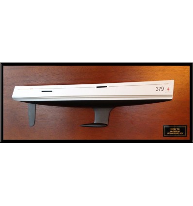 Custom Half Models - Jeanneau - Jeanneau Sun Odyssey 379 flush deck haf hull - Abordage