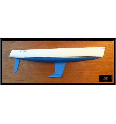 Custom Half Models - JBoats - J109 flush deck half hull - Abordage