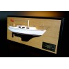 Custom Half Models - Columbia Sailing Yachts - Columbia 8.7 mts half model with deck details - Abordage