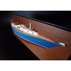 Custom Half Models - Hinckley - Hinckley Sou'Wester 42 half model with deck details - Abordage