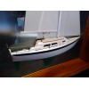 Custom Half Models - Ericson Yachts - Ericson 27 framed half model - Abordage