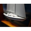 Custom Half Models - Ericson Yachts - Ericson 27 framed half model - Abordage