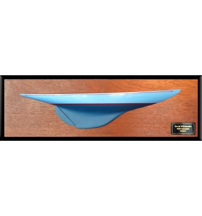 Custom Half Models - International One Design - IOD - IOD 33 flush deck half hull - Abordage