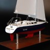 Custom Desk Models - Marlow Hunter - Hunter 41 Deck Salon desk model - Abordage