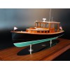 Custom Models - D.N. Hylan & Assoc. Boatbuilders - POSTHASTE IV, a 34 ft lobsterboat-inspired day cruiser, custom model - Aborda