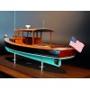 Custom Models - D.N. Hylan & Assoc. Boatbuilders - POSTHASTE IV, a 34 ft lobsterboat-inspired day cruiser, custom model - Aborda