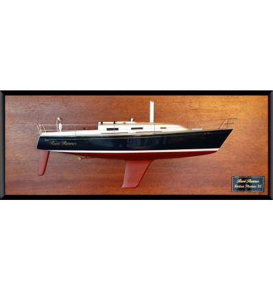 Custom Half Models - Tartan - Tartan Thomas 35 custom half model - Abordage