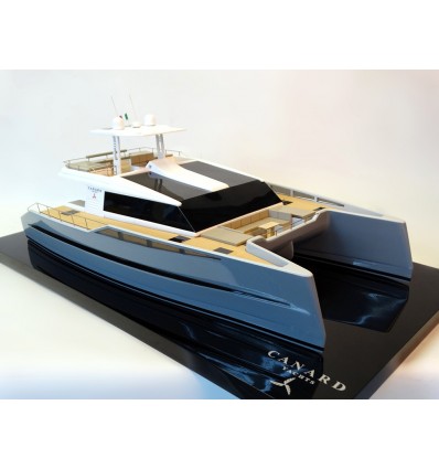 Custom Models - CANARD Yachts - PowerCat 55, catamaran from Canard Yachts custom model - Abordage