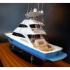 Custom Models - Viking Yachts - Viking 92 enclosed bridge with a skybridge custom model - Abordage