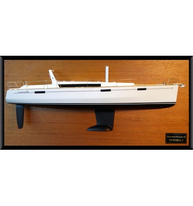 Custom Half Models - Beneteau - Beneteau Oceanis 45 custom half model - Abordage