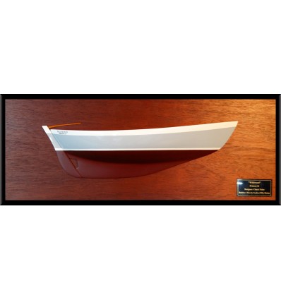 Custom Half Models - Morris Yachts - Morris Yachts - Frances 26 flush deck half hull - Abordage