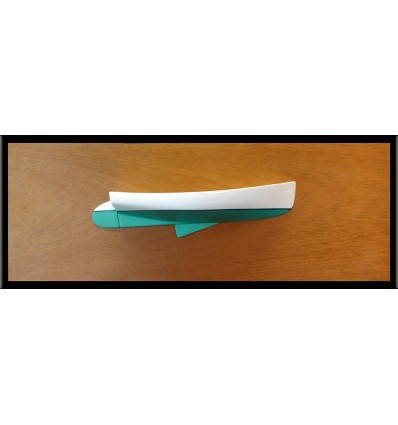 Custom Half Models - Marshall Catboats - Marshall Sanderling Catboat 18 half hull - Abordage