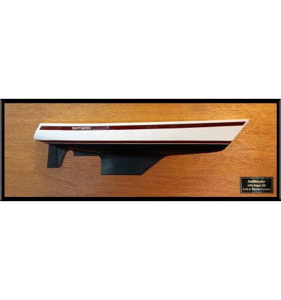 Custom Half Models - - Najad 39 half hull flush deck - Abordage