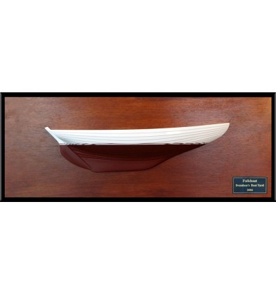 Custom Half Models - - Folkboat 25 flush deck half hull - Abordage